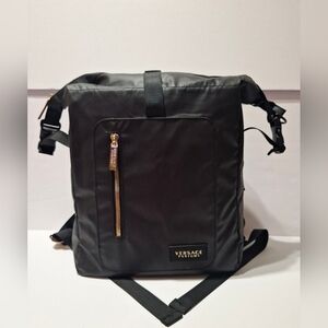 Versace Parfums Black Women's Backpack - Sleek Everyday Carry